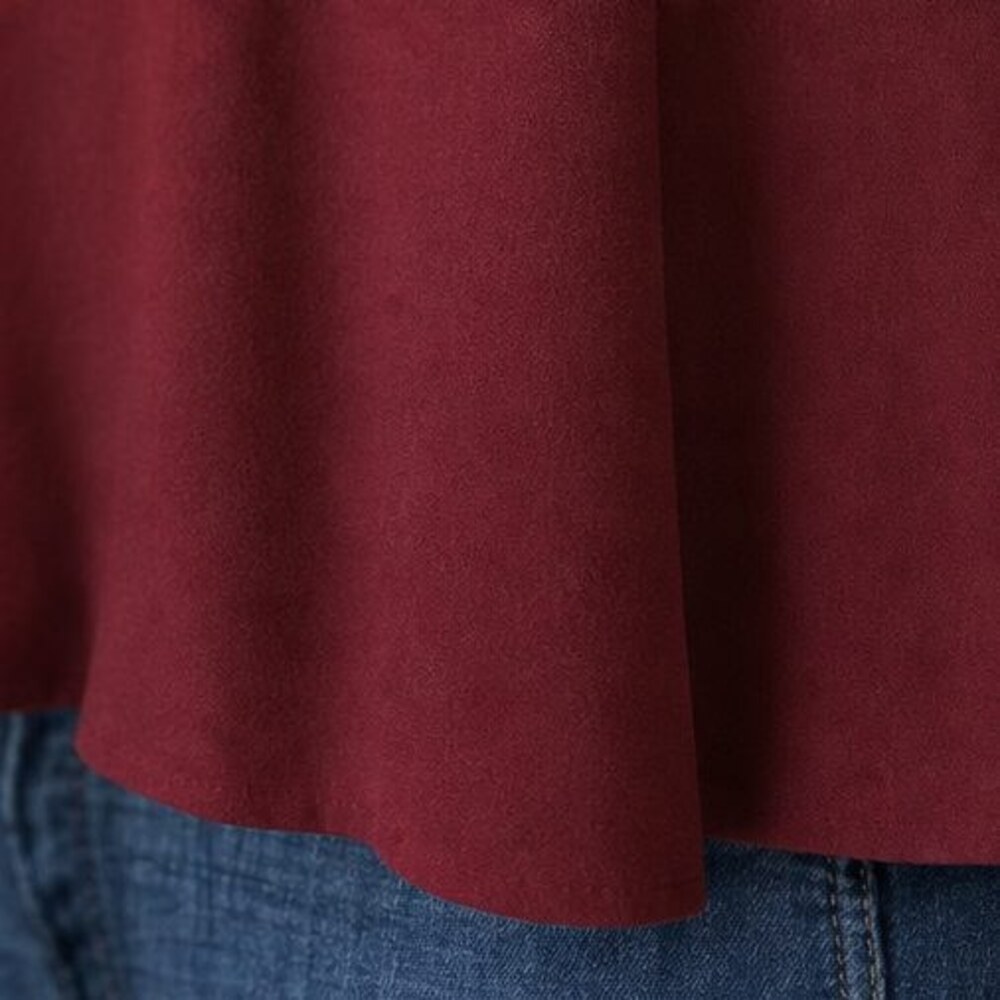 Blue Button Blouse - Picture 6 of 6